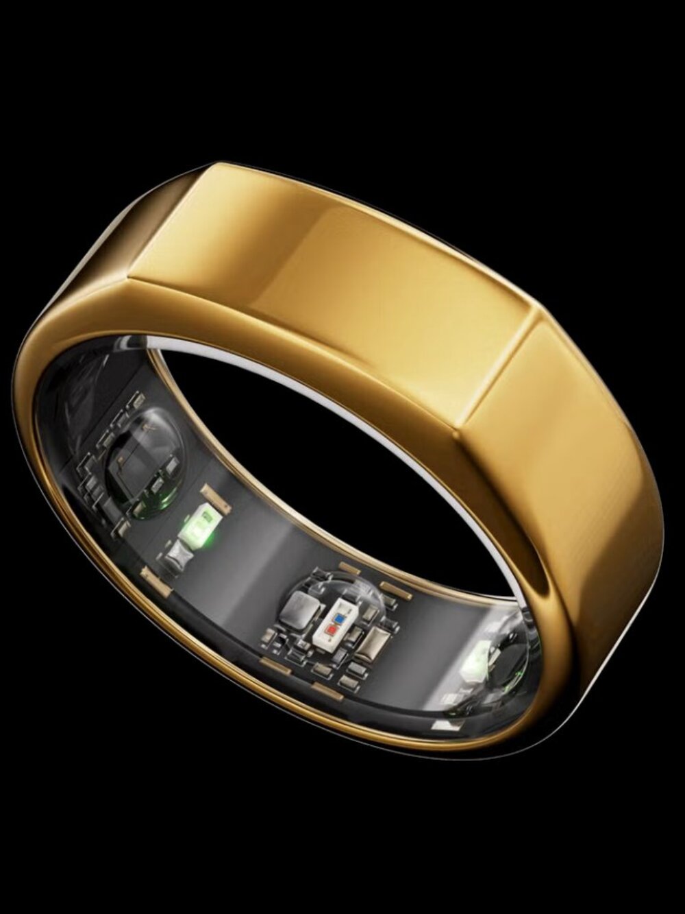 Oura Ring Gen 3 Gold Size 8 + Charger